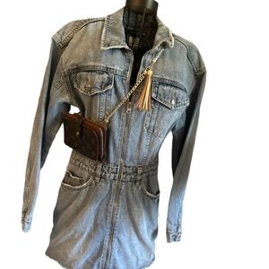 Louis Vuitton Monogram Zippy Crossbody Clutch Brown Leather Pearl & Gold Chain🎉